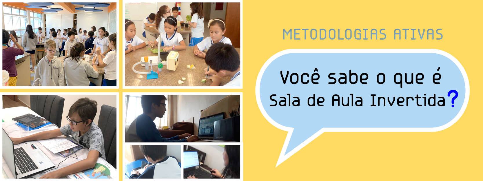 Especial Metodologias Ativas: sala de aula invertida - Centro Educacional  Pioneiro